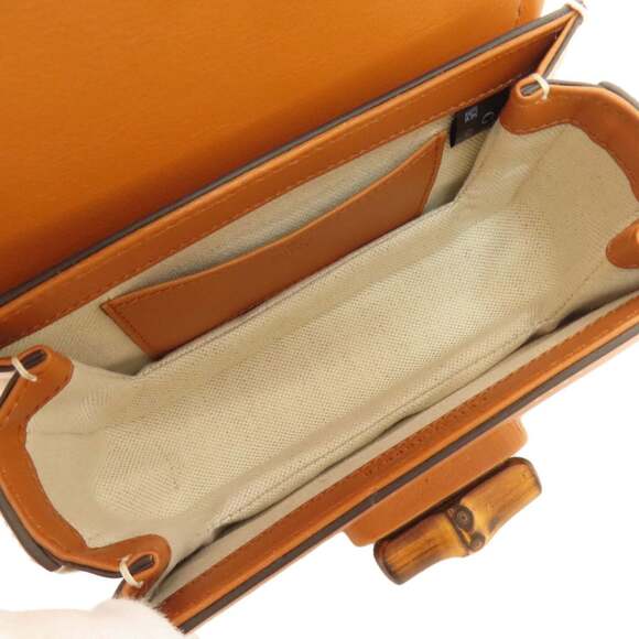 GUCCI Brown Bamboo Fanny Pack - Picture 6 of 16